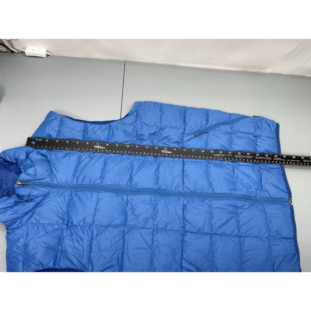 REI Co-op 650 Down Puffer Vest Outdoor Gorpcore Hiking Lightweight Blue Men M - Picture 10 of 10